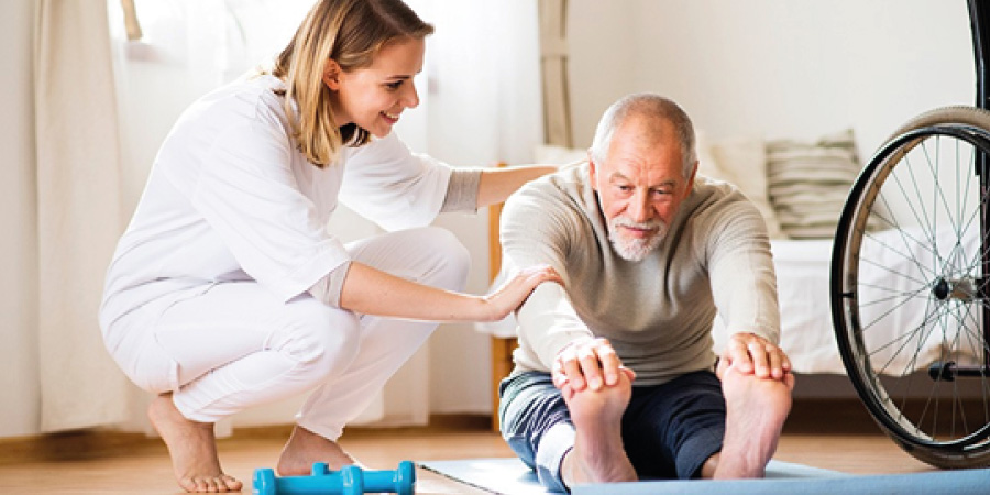 فیزیوتراپی در منزل